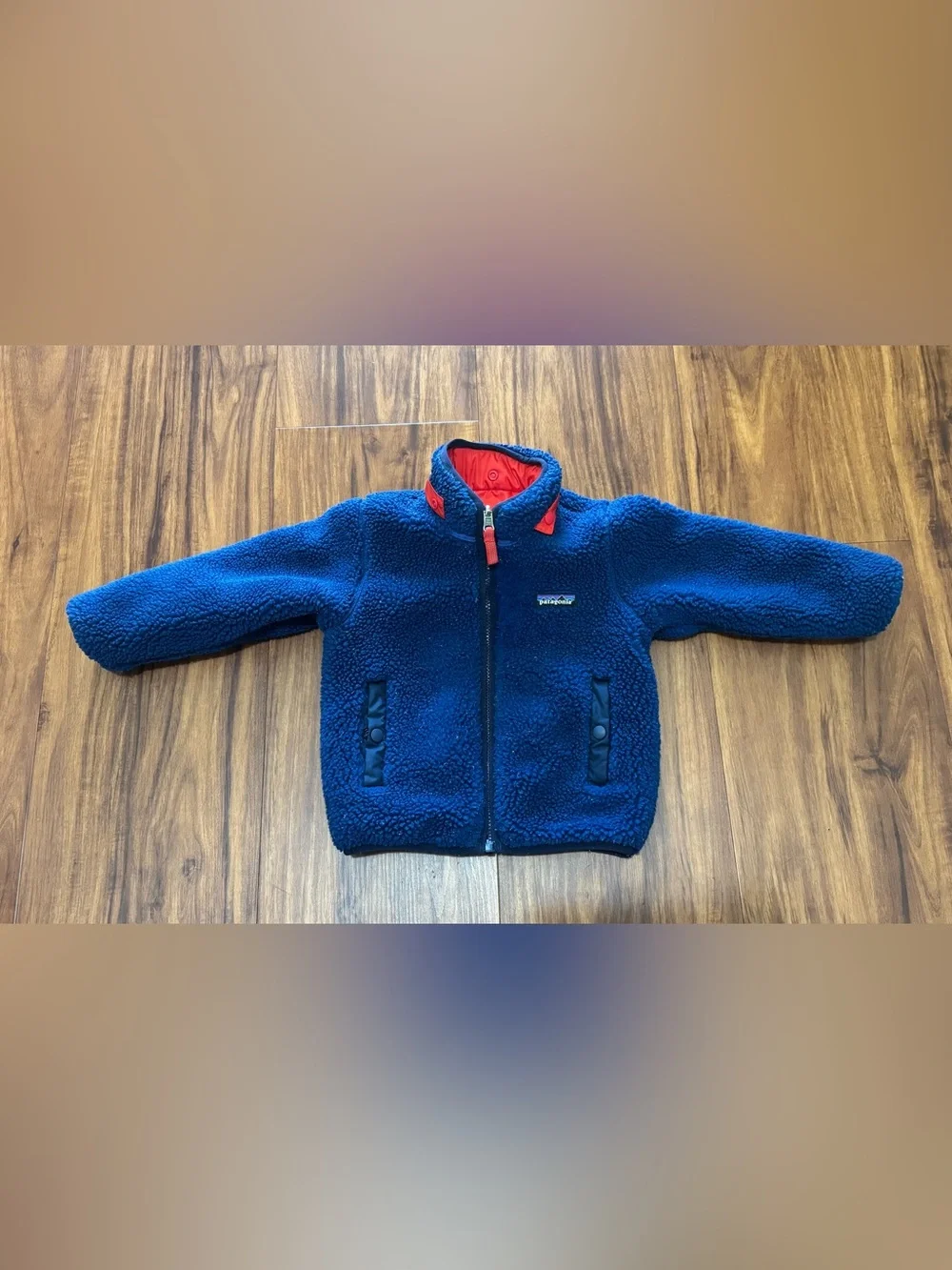 Patagonia  Reversible Tribbles Hoody 2T Jacket Coat Fleece